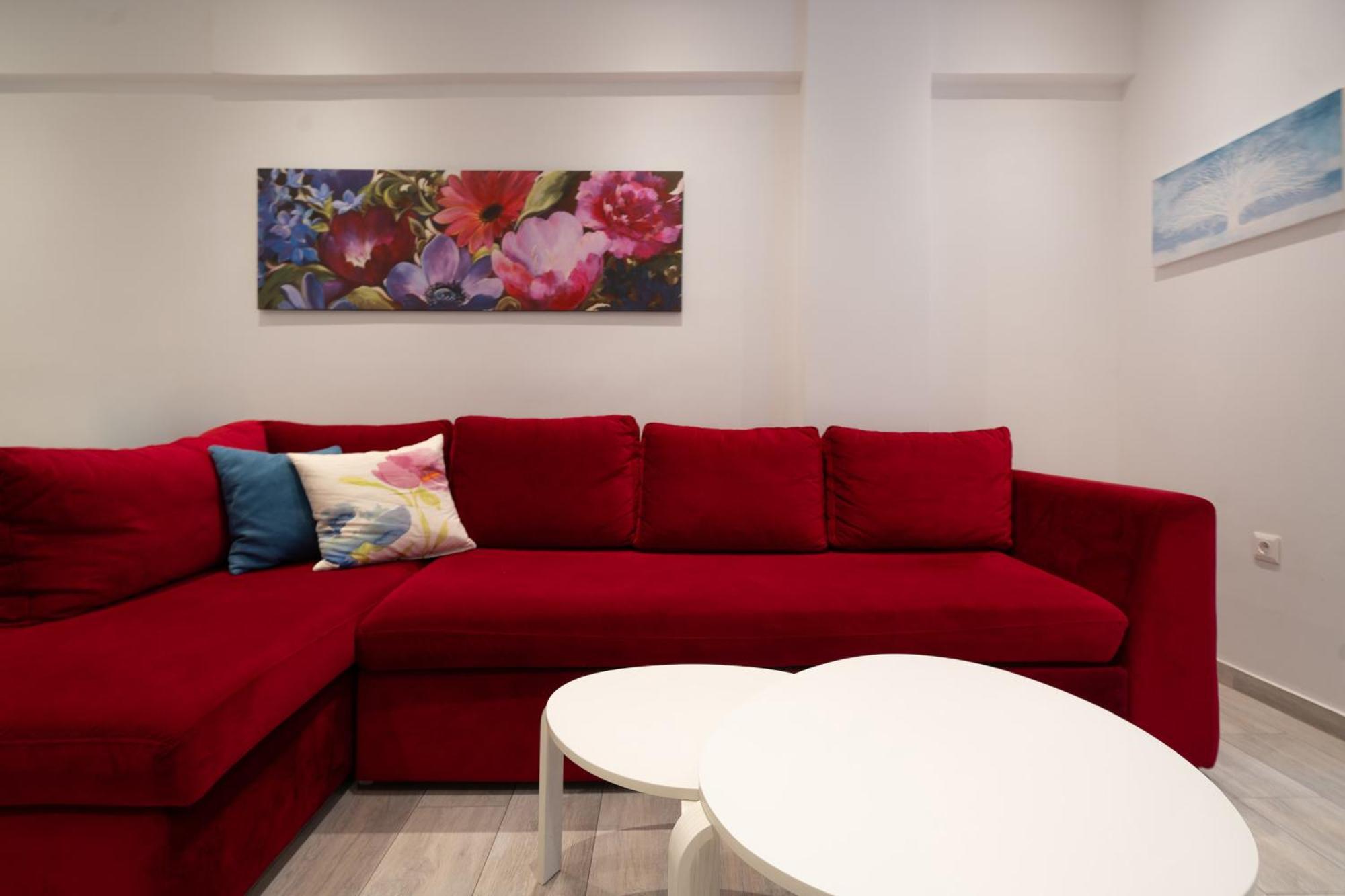 Vibrant & Cozy Apt In Atene Esterno foto